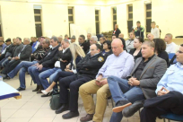  بالصور: قيادة الشرطة تلتقي بقيادات وأعضاء البلدية في مدينة الرملة 